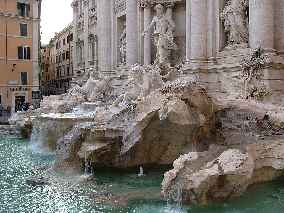 Trevi-Brunnen 1/4